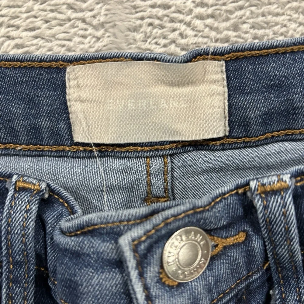 Everlane High Rise Skinny Jeans Women 26W Blue Denim Normcore
